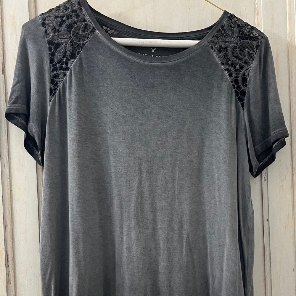 American Eagle Soft & Sexy Lace T